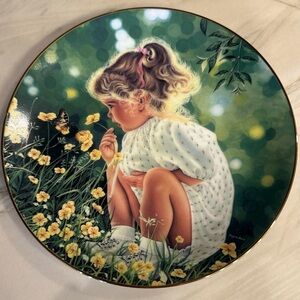 Ashley by Higgins Bond First Issue Treasured Days Series Collector Plate